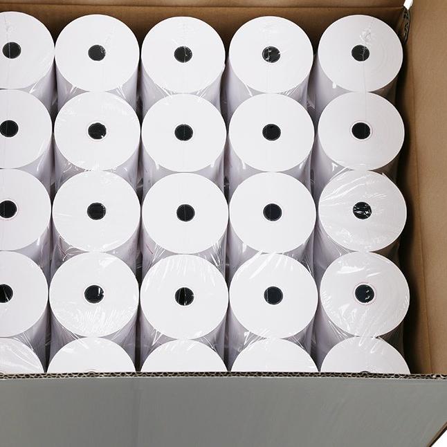 

✒✒ Mocute - 58 X 40 MM Kertas Struck Printer Thermal TEBAL 58x40mm ISI 10 Roll