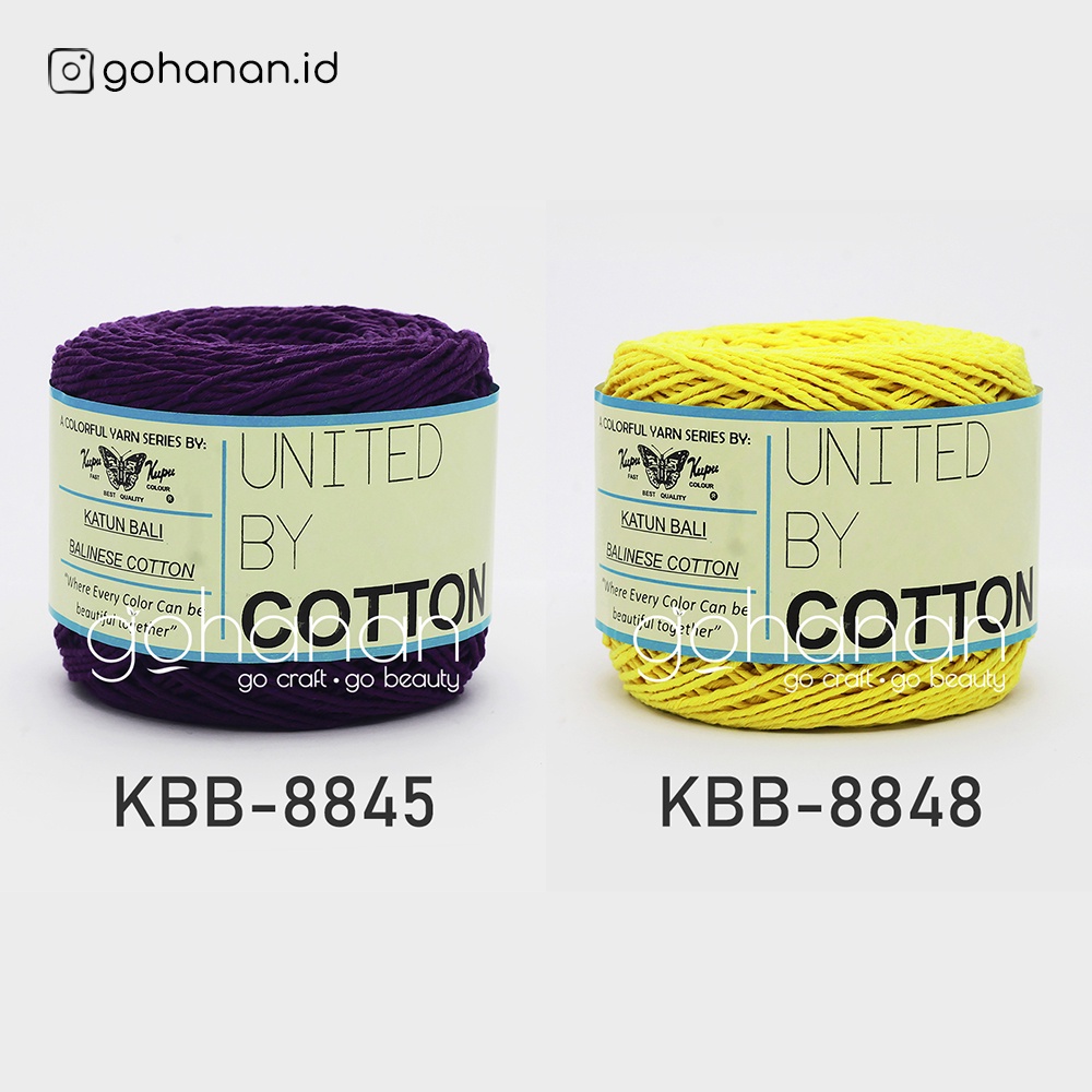 Benang Rajut Katun Bali Big Ply Benang Katun Bali Big Ply United 100 Gram KBB-12