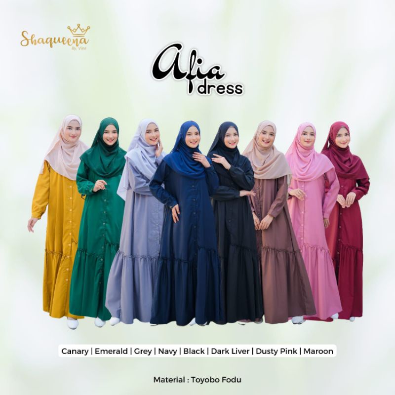 AFIA Dress by Shaqueena Indonesia