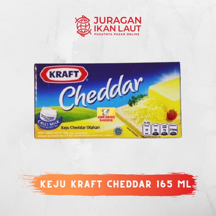 

Keju Kraft Cheddar - 165 Ml