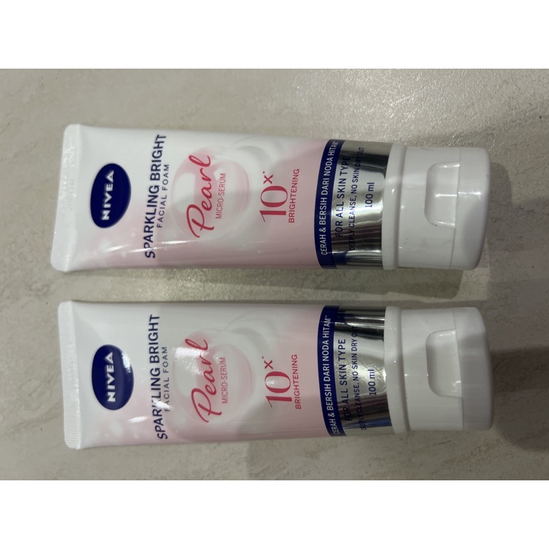 Nivea Sparkling Bright Whitening Facial Foam - 100ml