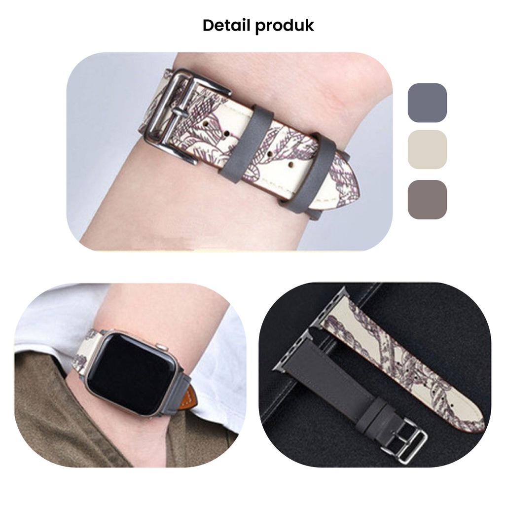 Leather Strap Apple Watch iWatch Replacement Band S7 41 mm 45 mm S6 5 4 3 2 1