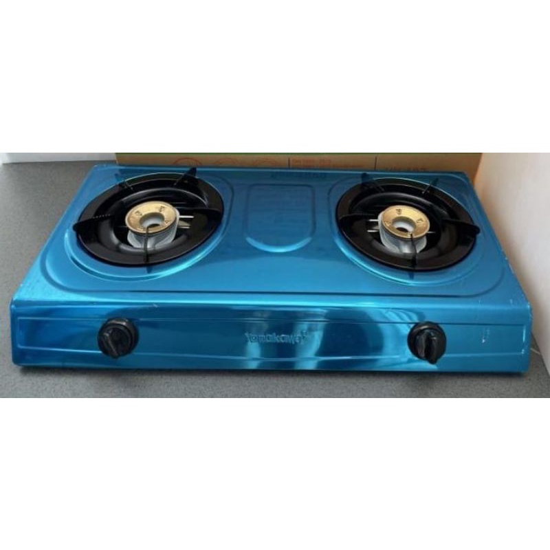 Kompor Gas 2 Tungku +  PAKET Selang Regulator Stainless Stell  SNI