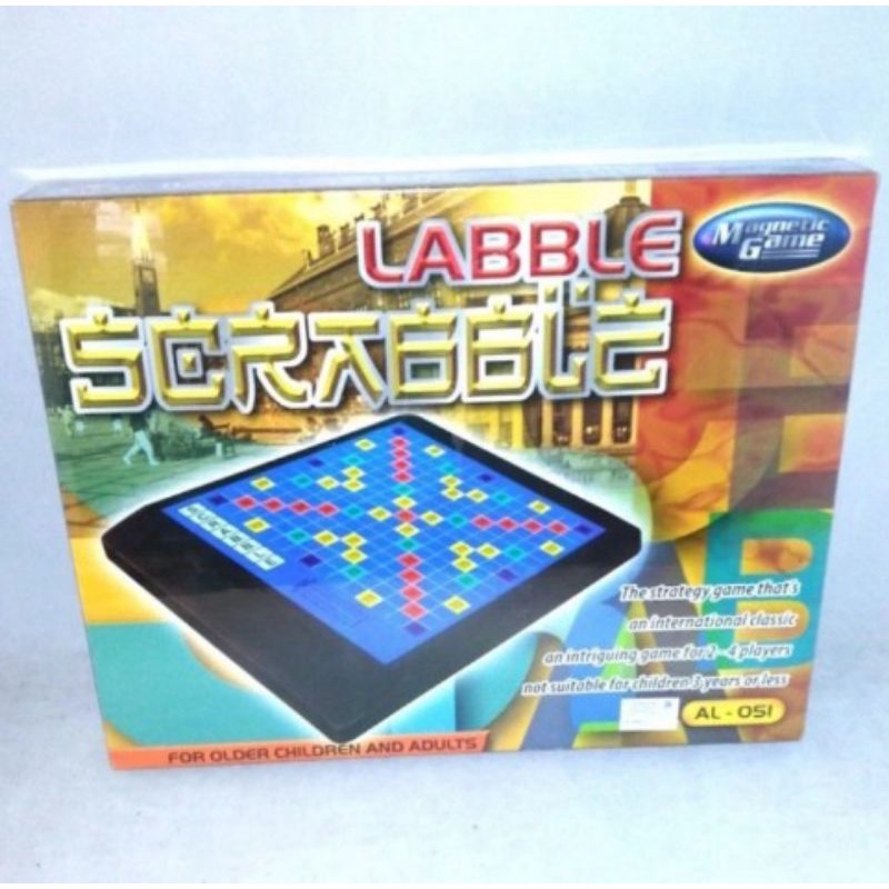 Scrabble Magnet Board Game / Papan Permainan Scrable