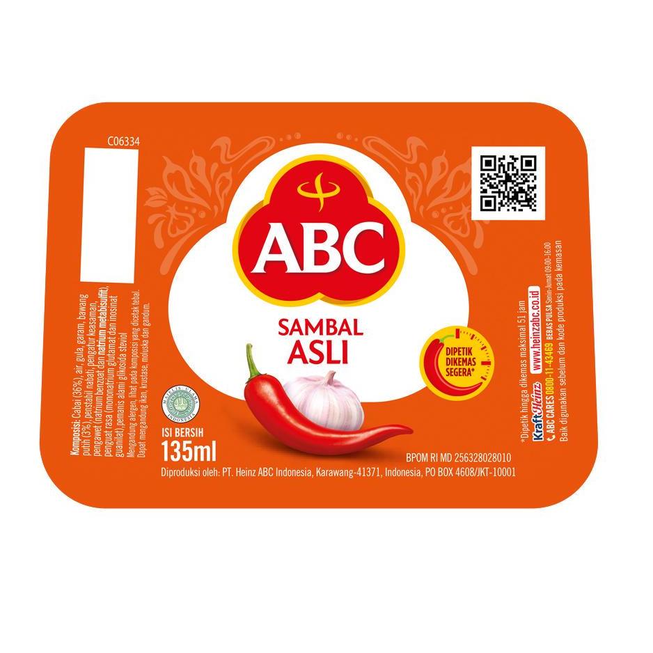 

ニ ABC Sambal Asli 2x135 ml ㅏ
