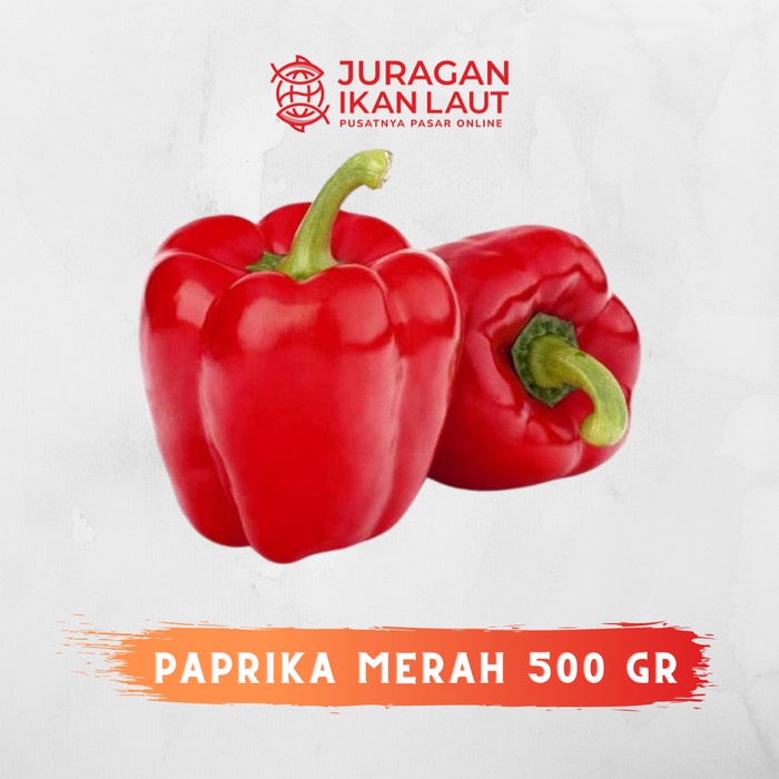 

Paprika Merah Segar Berkualitas - 500 Gram
