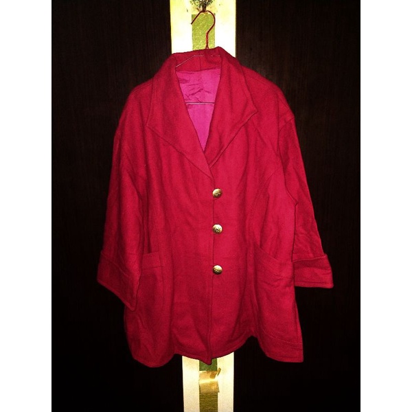 Wool Coat Jumbo Size Preloved