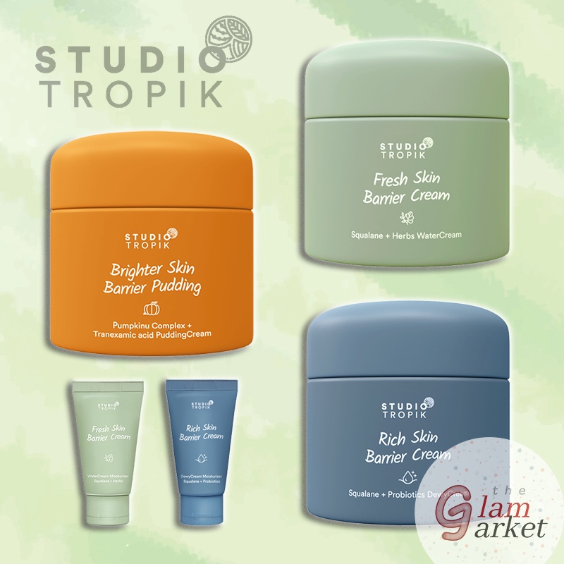 Jual STUDIO TROPIK Fresh Skin Rich Skin Barrier Cream 50g - Moisturizer ...