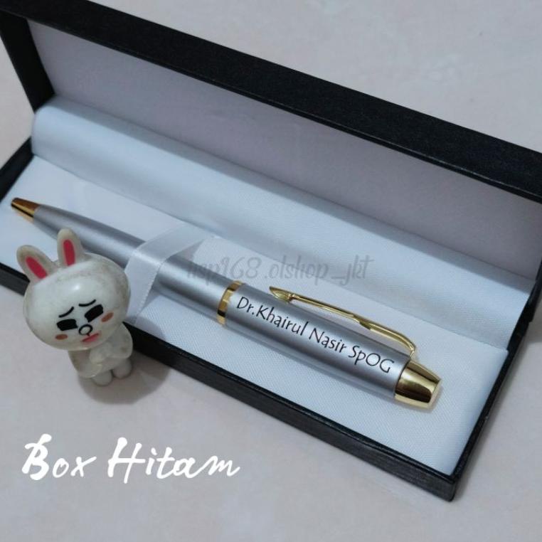 

[P-H3H-☛] Pulpen Custom HS-B222 Model Parker | Free Laser Custom Grafir Nama | Pulpen Metal Pen Parker TW Promosi | Pen Metal Model Putar tinta hitam | Hadiah Kado Souvenir gift_bisa cod