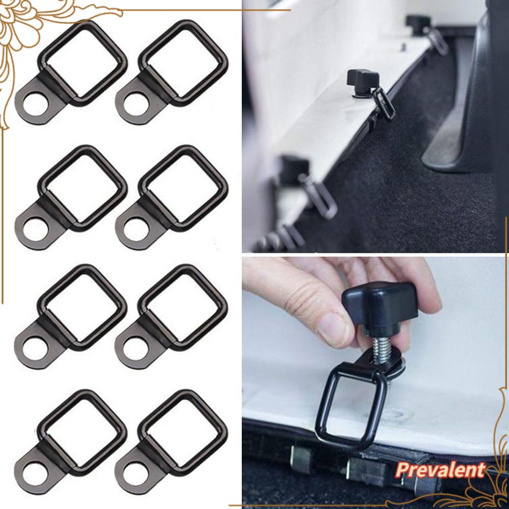 Preva 8Pcs Heavy Load D Ring RV Tie Down Ring Cargo Kait Lashing Ring