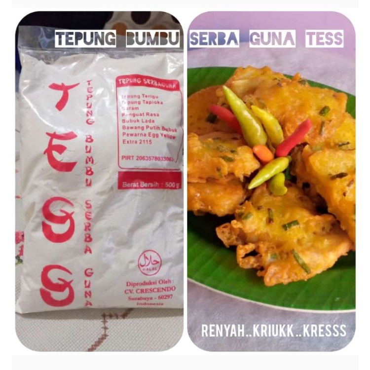 

Tepung bumbu serbaguna TESS 500gr