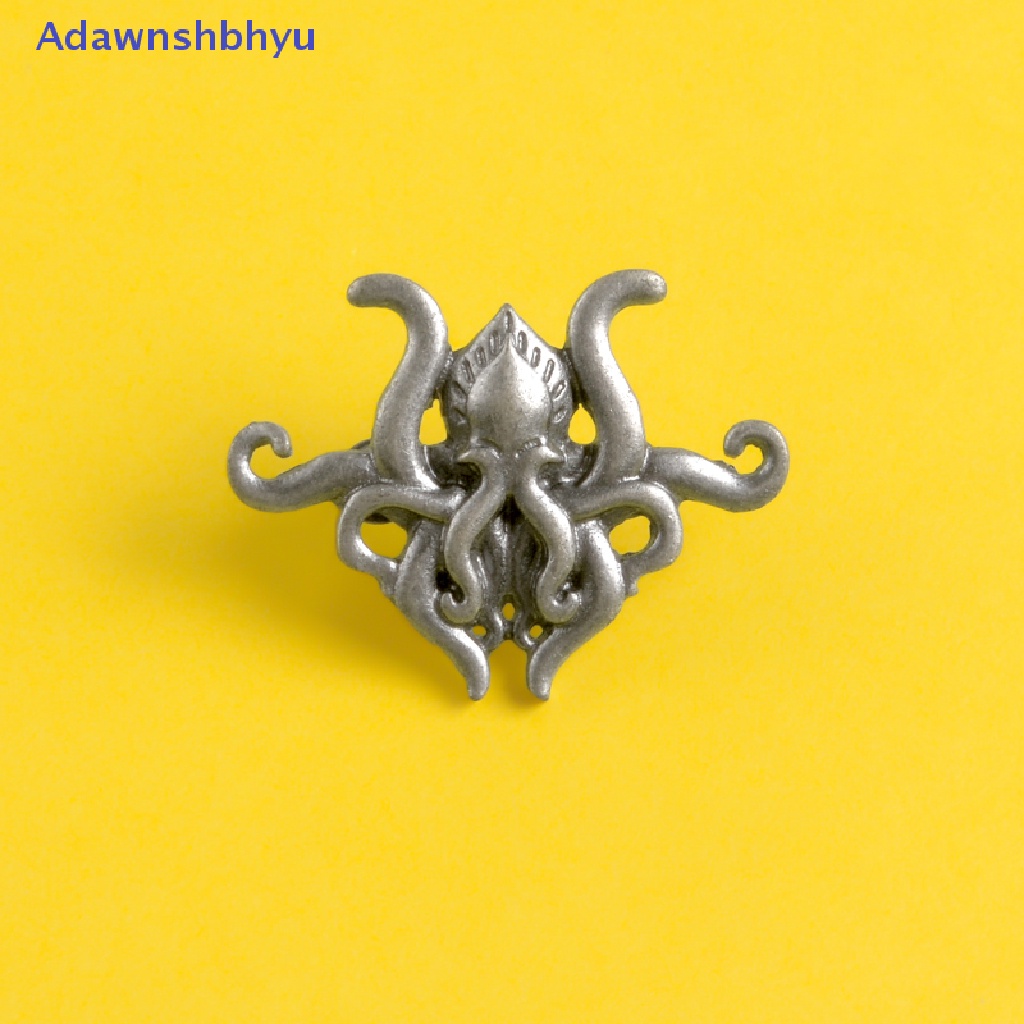 Adhyu Cthulhu Badge Bros Kerah Pin Untuk Baju Ransel Topi Perhiasan Dekorasi ID