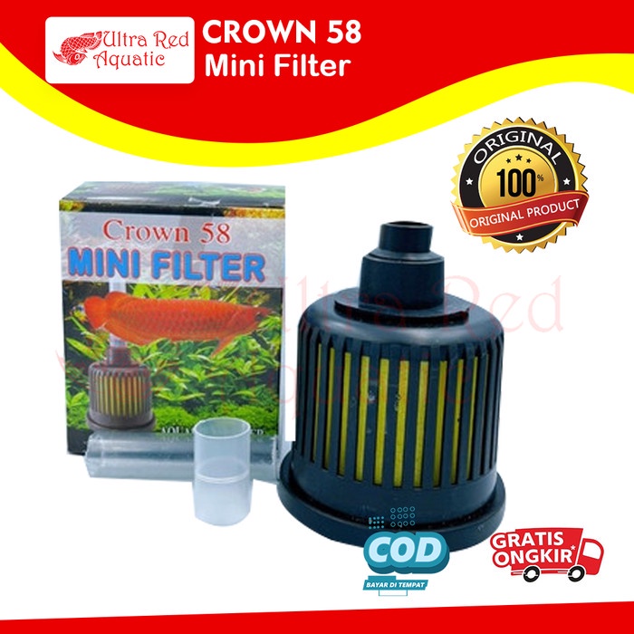 Filter Aquarium Mini Filter Crown58 Aquascape