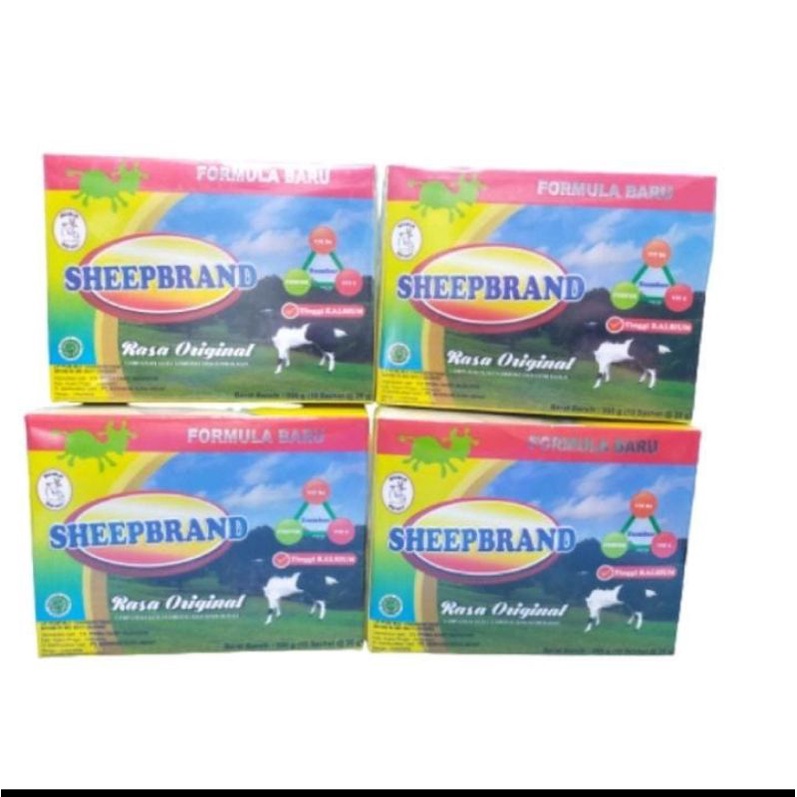 

Paket 4kotak susu kambing sheepbrand
