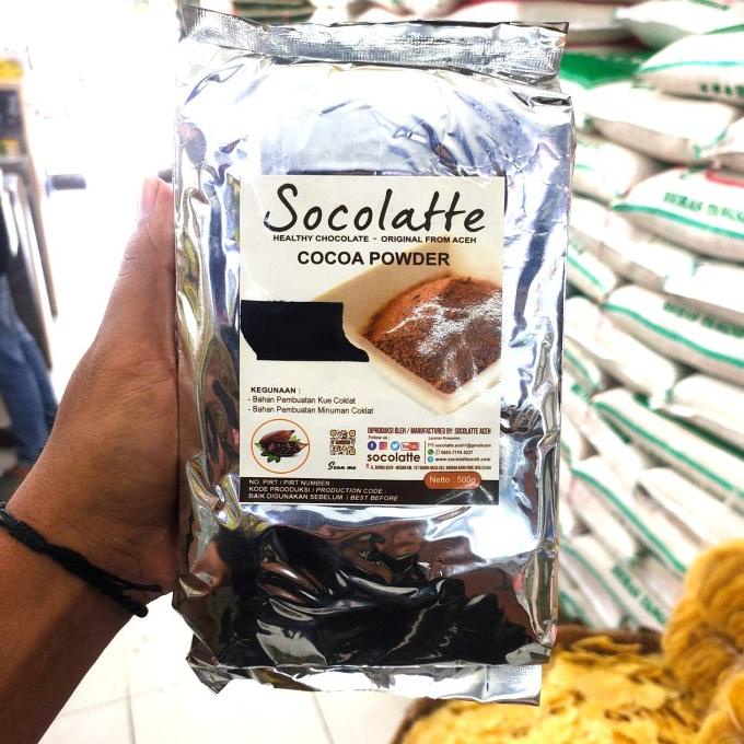 

Socolatte Aceh | Cocoa Powder | Bubuk Coklat Original Aceh 500 Gr
