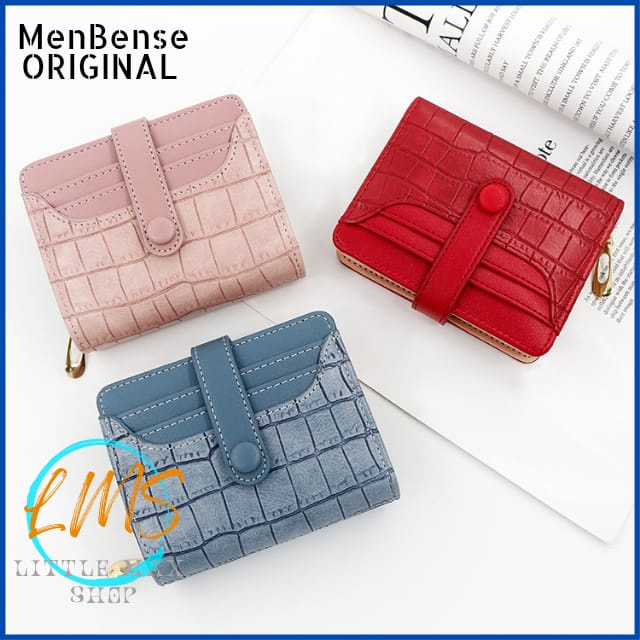 [Lms] Dompet Wanita Import Dompet Kartu Pendek Lipat Model Terbaru