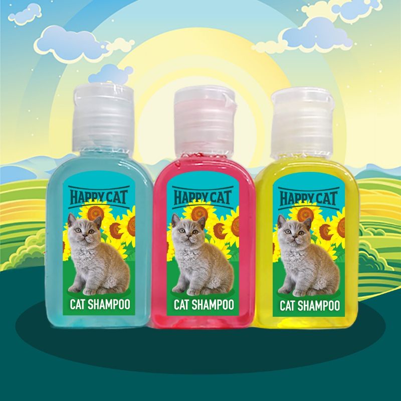 HC CAREX - Shampoo Kucing Organik Shampoo Grooming Kucing Bulu Rontok Kulit Sensitif ANTI KUTU JAMUR SCABIES