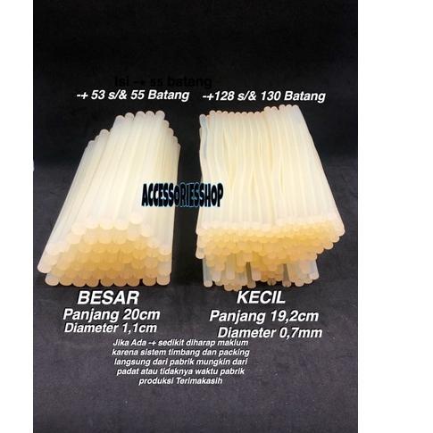 

✔ Lem bakar lem lilin besar,,kecil per pack (-+1KG) Update