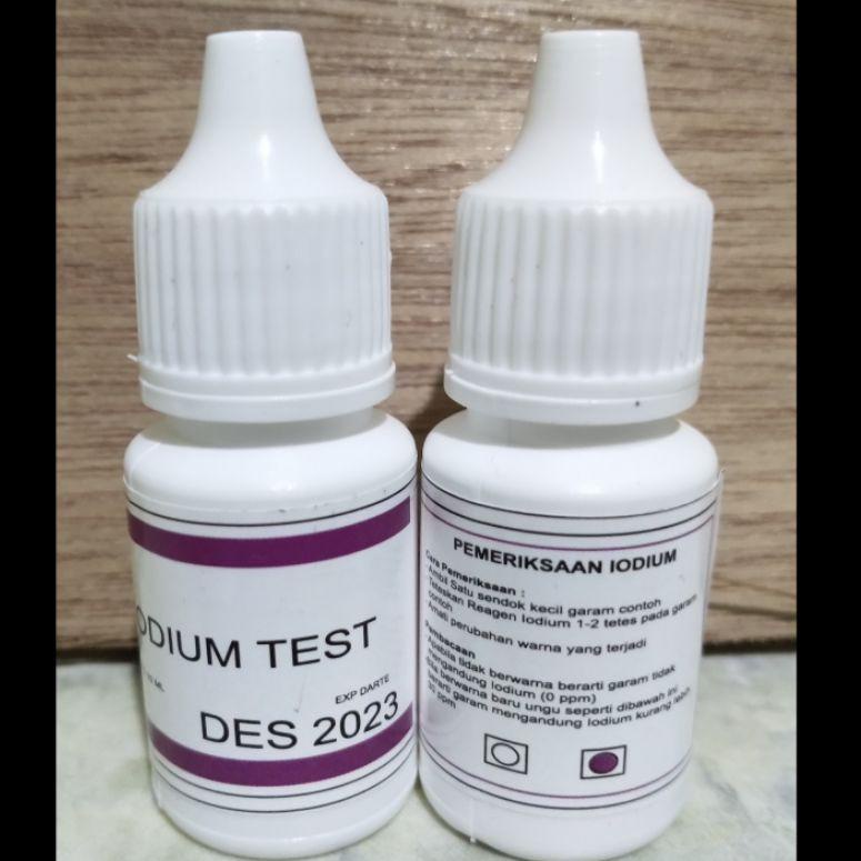 [KODE PRODUK WL7Q04534] Test Kit Yodium - Iodium test 10ml