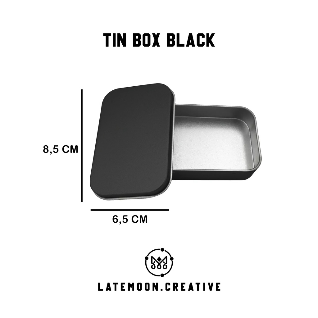 (BISA COD) BOX KECIL HITAM