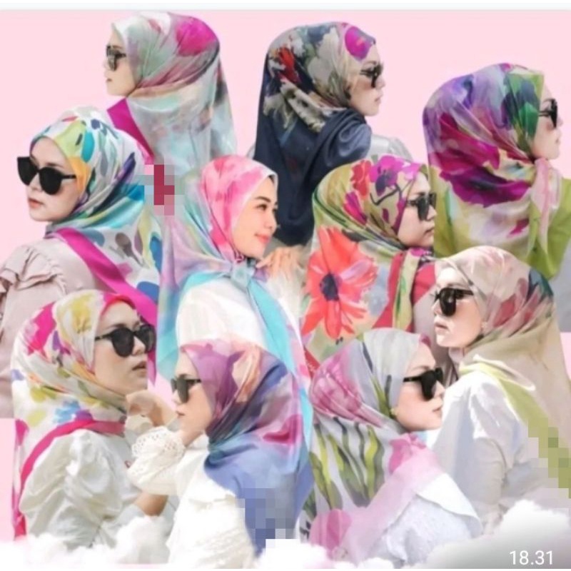 Paket Usaha isi 20 Hijab Voal