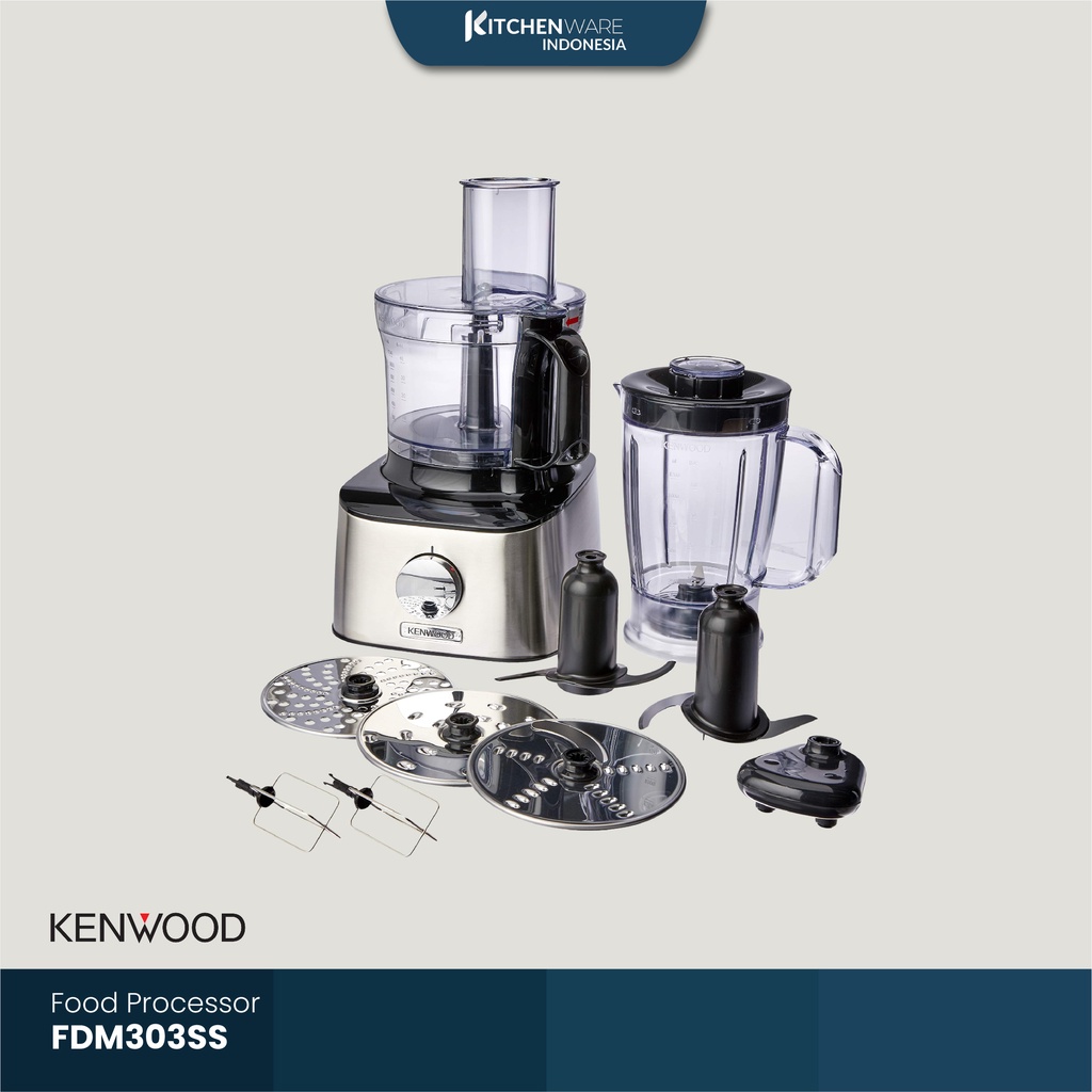 Kenwood FDM303SS Food Processor - Pelumat / Penggiling Makanan