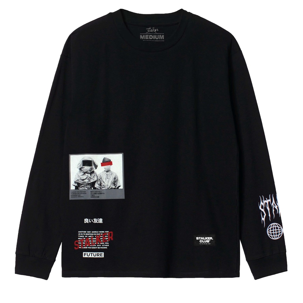 Stalker Longsleeve / Kaos Lengan Panjang - Blind