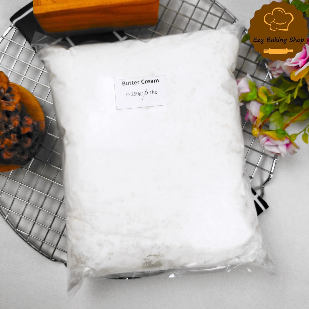 Jual Buttercream 1kg Siap Pakai HALAL (Tanpa Rum) Shopee Indonesia
