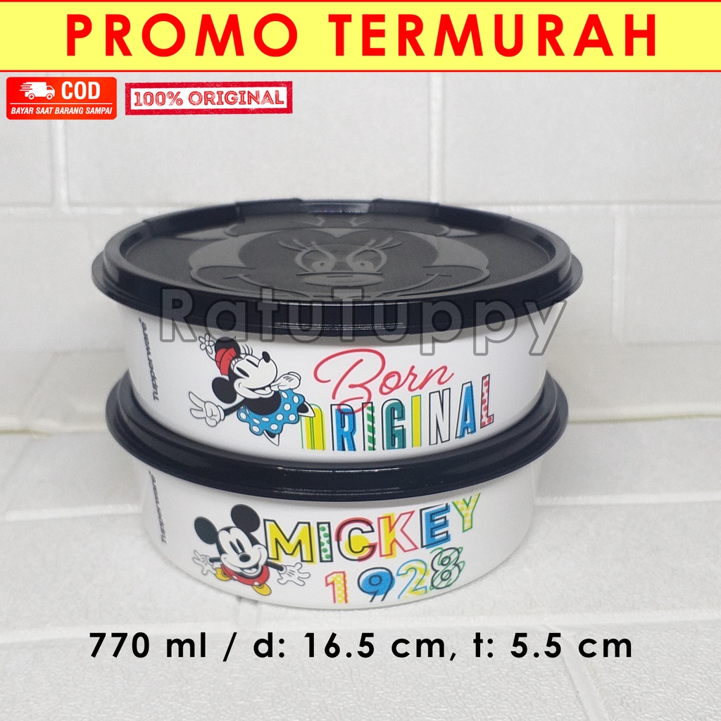 Mickey Minnie Bowl (1) Tupperware