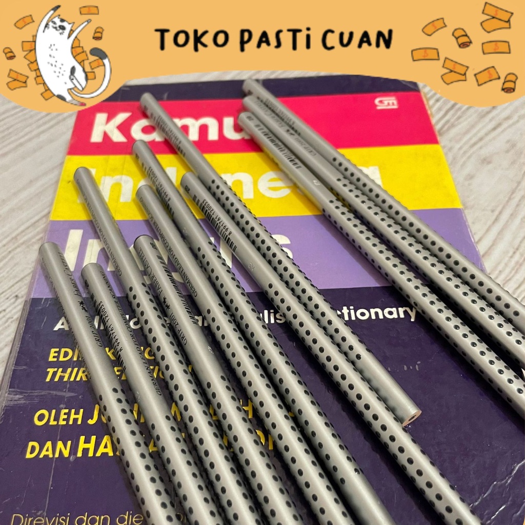 

pensil grip faber castel kebutuhan anak sekolah bisa COD termurah keperluan belajar anak pensil ujian