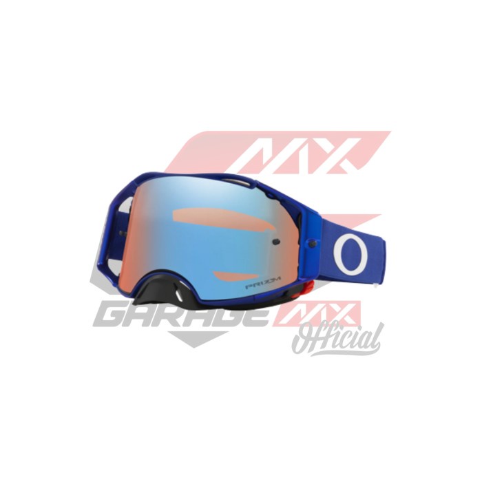 GOGGLE OAKLEY AIRBRAKE - PRIZM SAPPHIRE IRIDIUM MOTO BLUE STRAP