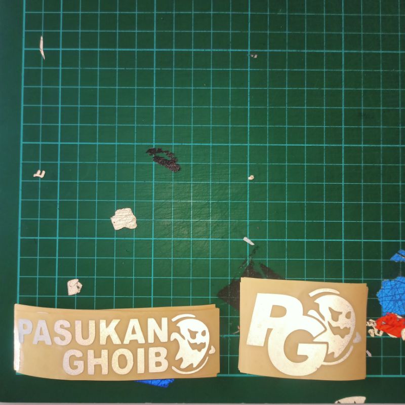 Stiker/Stiker Pasukan Ghoib Cutting