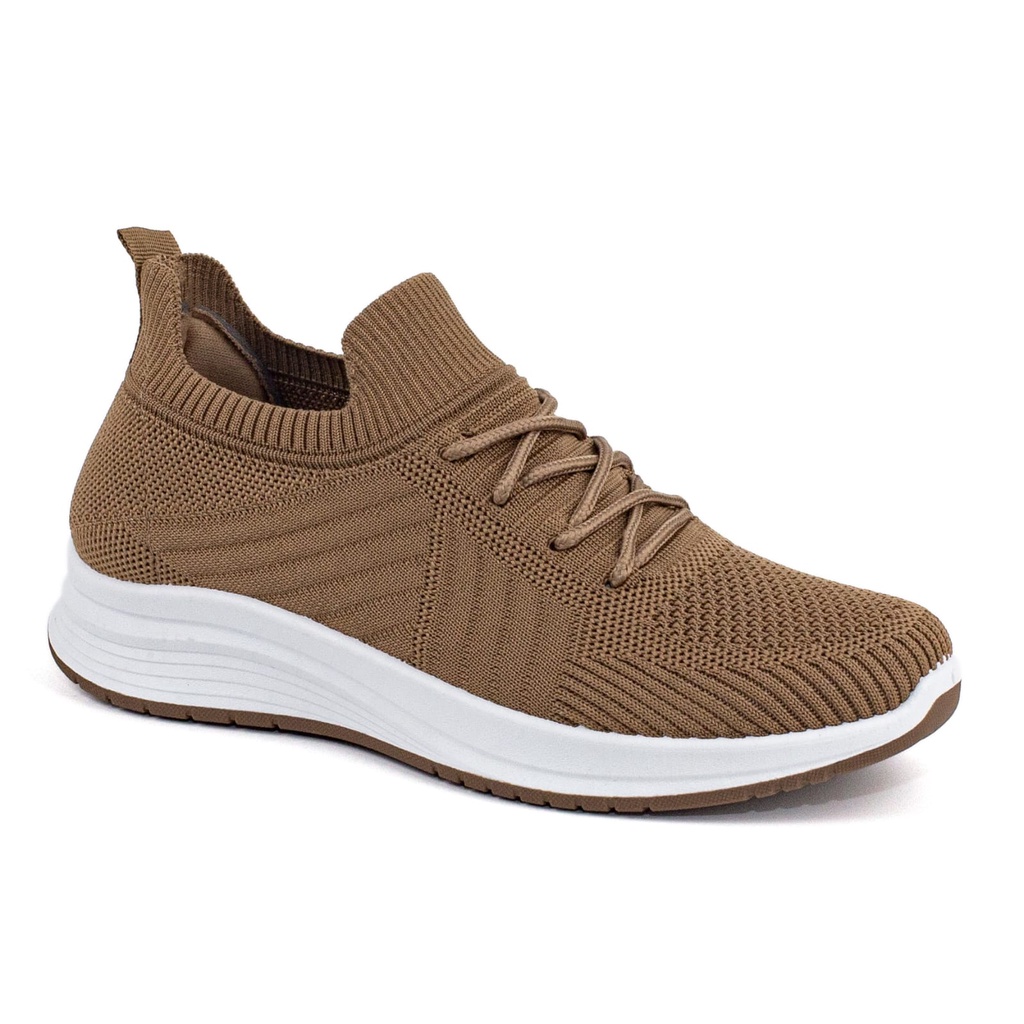 Sepatu Sneakers Wanita Sport Shoes Canvas Cewek Sepatu Olahraga Rajut Lsv306