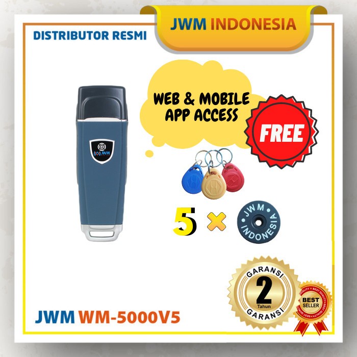 {OkaStore} Guard Tour Patrol JWM WM-5000 V5 Alat Patroli Security Diskon