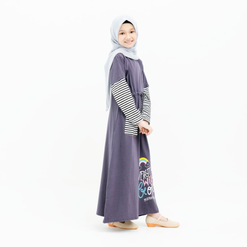 Gamis Anak Perempuan Kaos Muslimah Tanggung Terbaru Kekinian 6 Tahun Sampai 14 Tahun