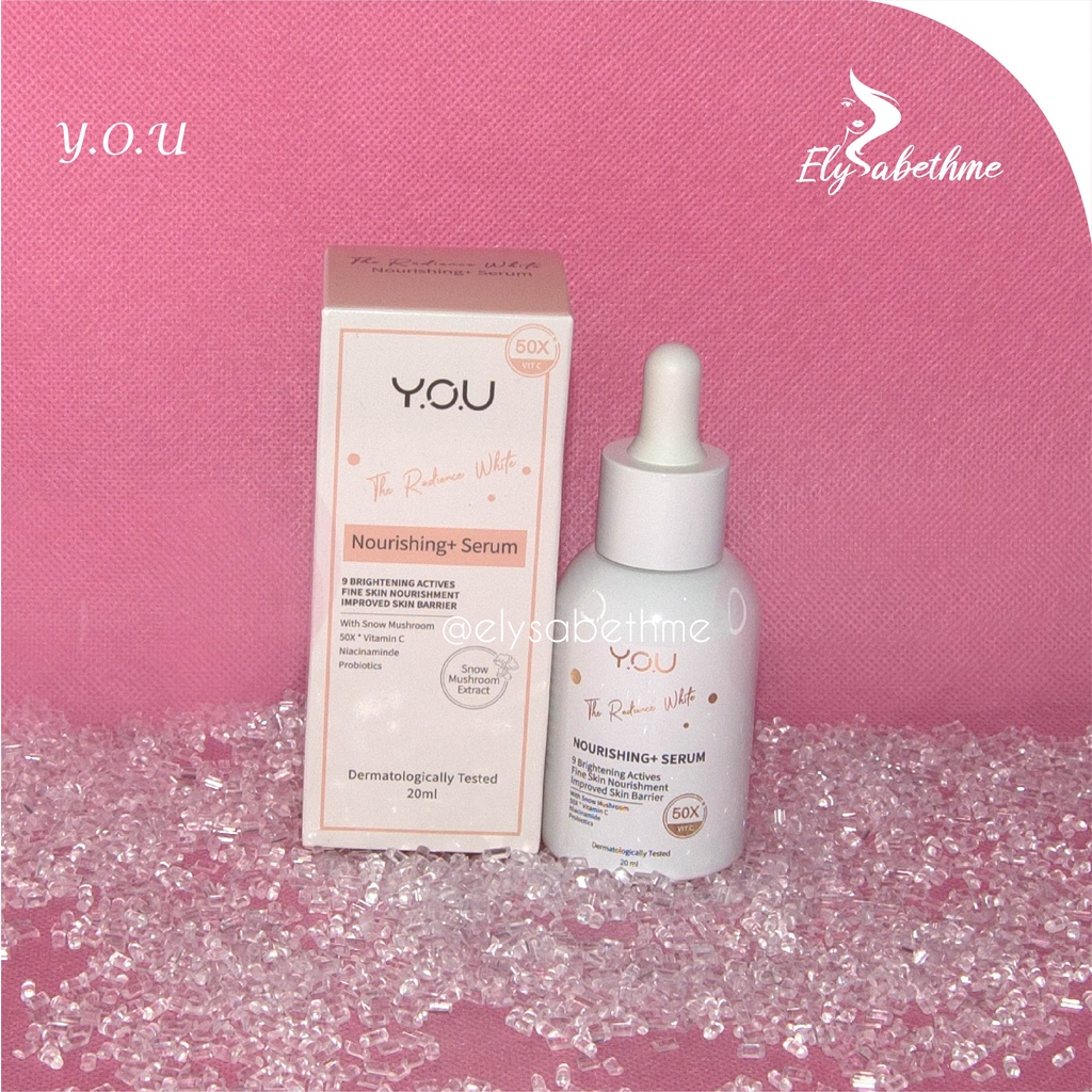 ✿ELYSABETHME✿ Y.O.U radiance white series pemutih wajah skincare ala korea mencerahkan memutihkan