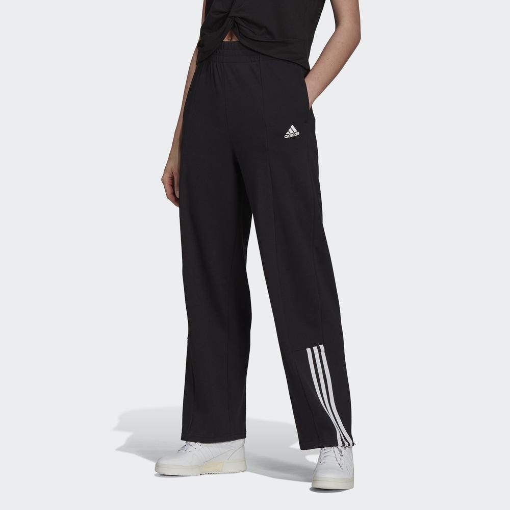 Adidas Essentials Wide-Leg 3-Stripes Pants GS8597