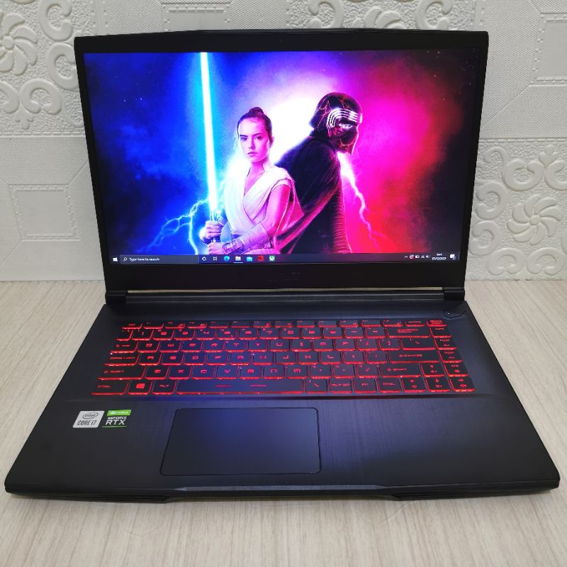 MSI GF65 Thin 10UE core i7-10750H 16GB SSD 512GB RTX 3060 144Hz