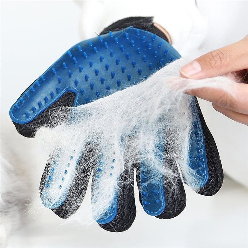 True Touch Pet Glove / Sarung Tangan Sisir Anjing Kucing Grooming