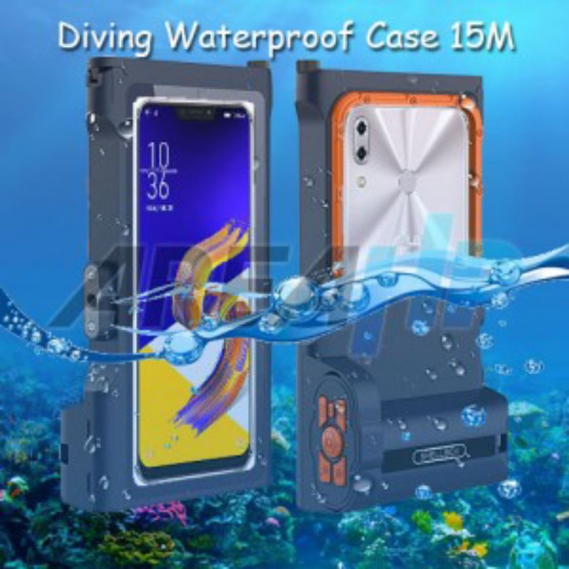 Shellbox Gen 3 Diving Waterproof Case Casing Cover 15M Asus Zenfone 5,5Q,5Z,Lite