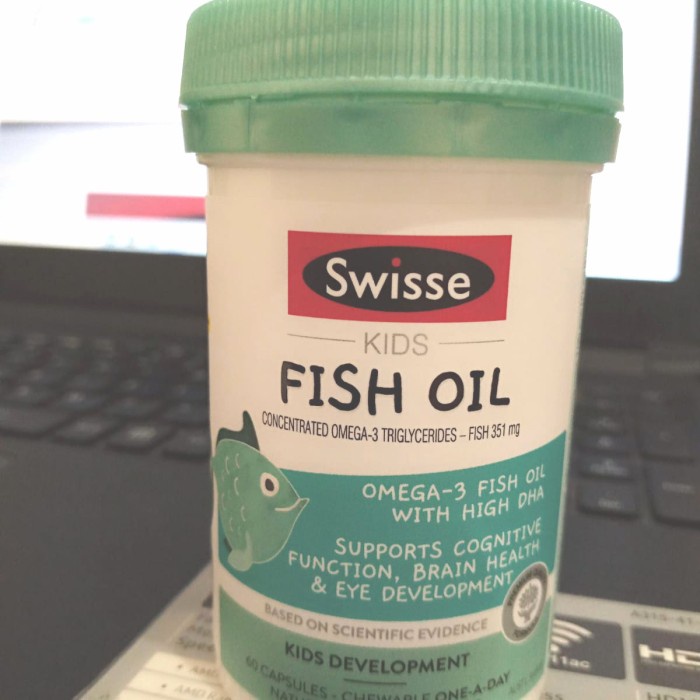 Swisse Kids Fish Oil 60 Cap