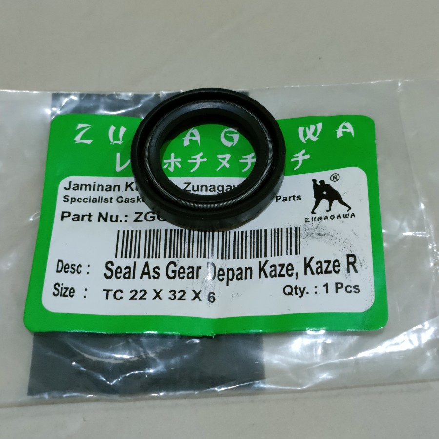 Seal As Gear Depan KAZE/KAZE R Merek zunagawa