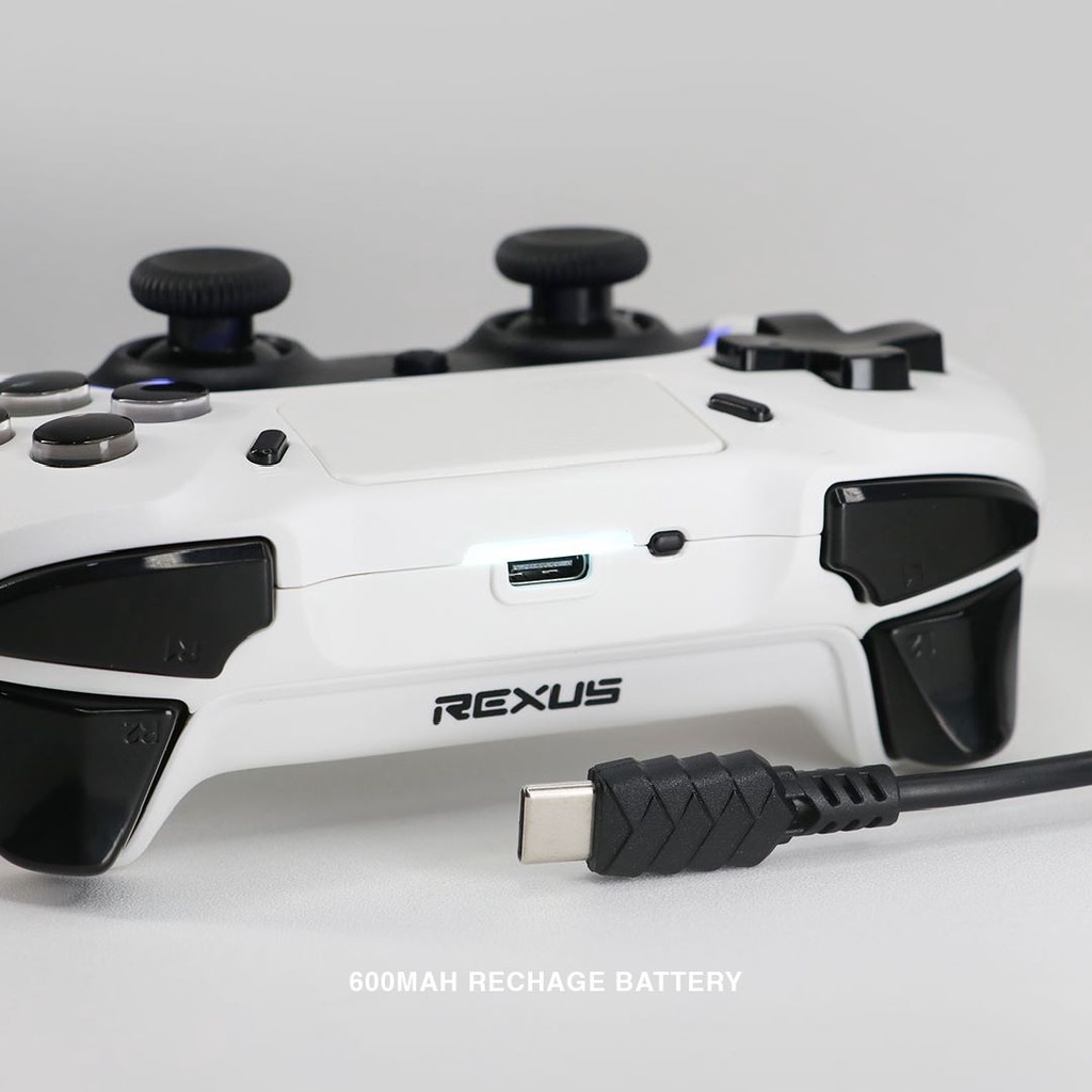 Bluetooth Gamepad Controller Android/PS/PC Rexus GLADIUS GX300 GX-300 Hall Effect Multiplatform Bluetooth Gamepad