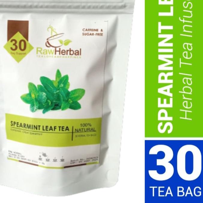 

COD✔️Spearmint Leaf Tea : Teh Daun Spearmint Isi 30 Tea Bag|SQ6