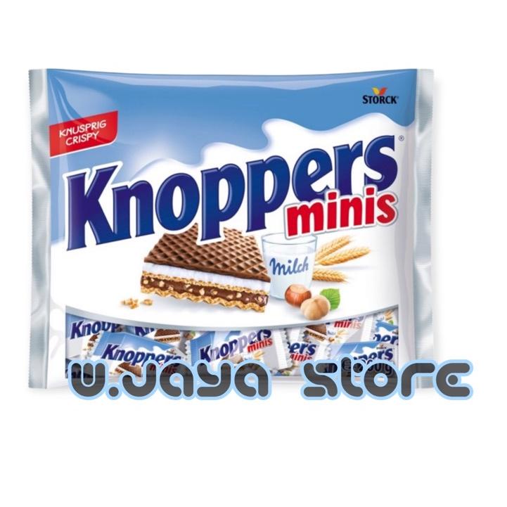 

Barang Terlaris Knoppers Minis Wafer Lapisan Coklat Hazelnut 200g 3KD,