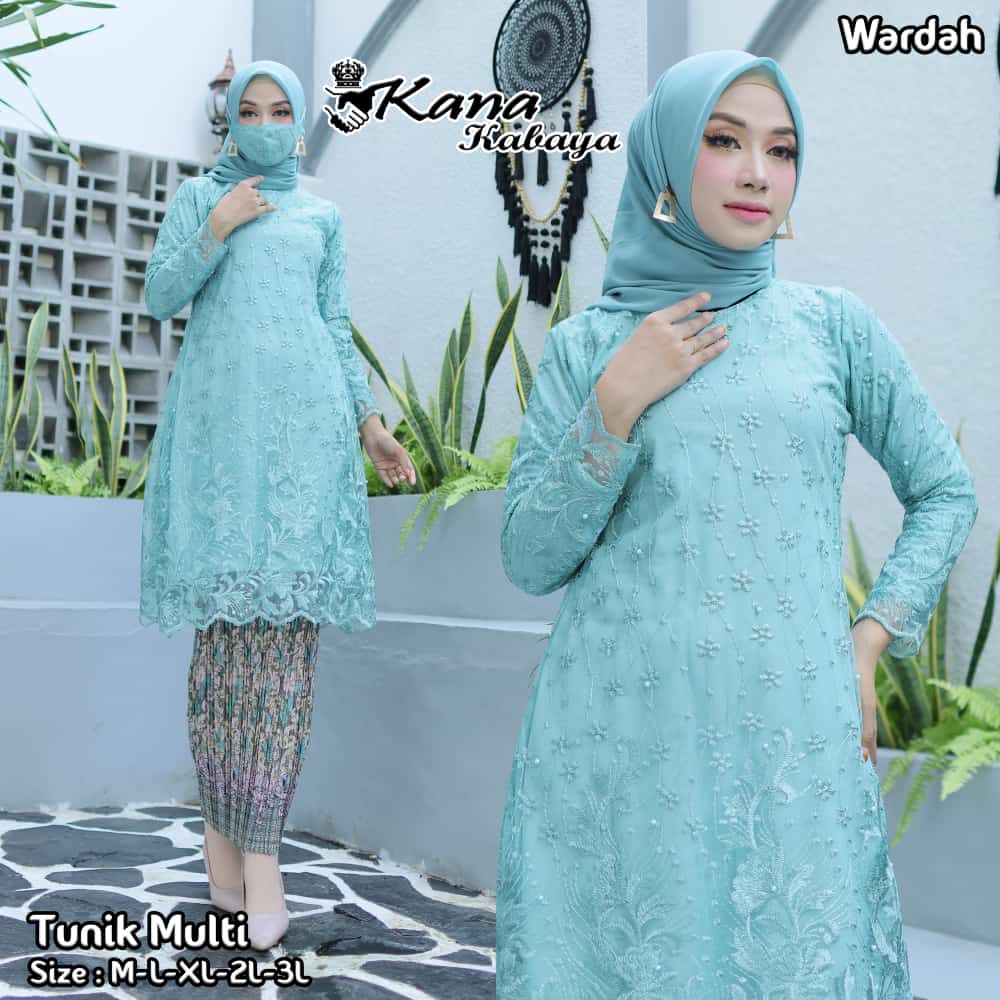 stelan / atasan kebaya tunik kebaya modren kebaya wisuda