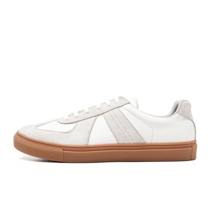 Sepatu Sneakers Pria Portee Goods Mono Germany Trainer White