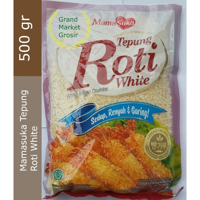 

MamaSuka Tepung Roti White 500 g