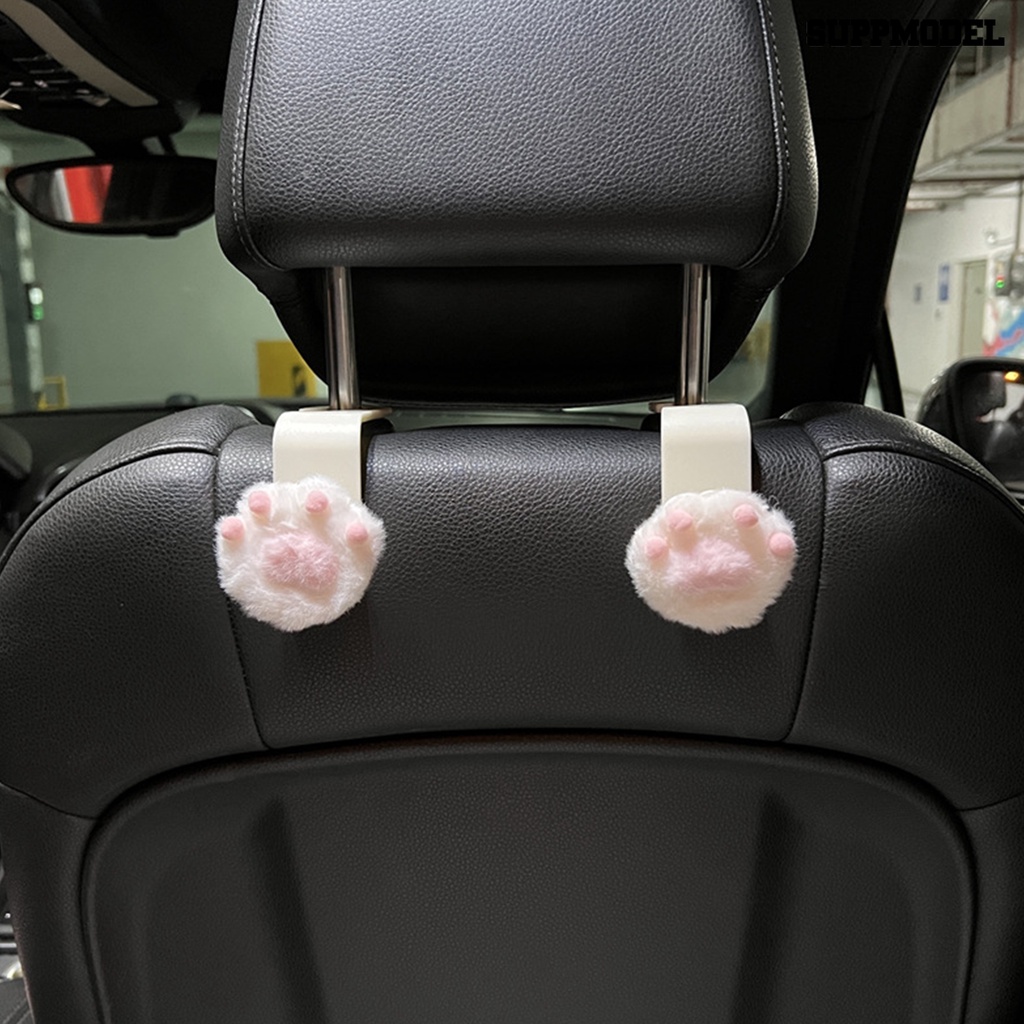 [Auto] Pengait Belakang Kursi Multifungsi Bebas Pukulan Mewah Kaki Kucing Headrest Mount Hook Aksesoris Interior Mobil