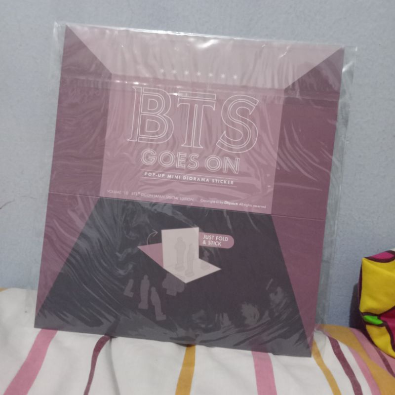 BTS Official Dicon Japan Mini Diorama Sticker